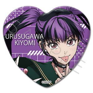 TVアニメ『デッドアカウント』 ハート型缶バッジ B(霞流括)[シンク