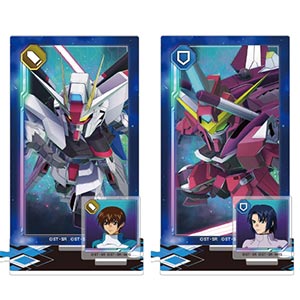 SDガンダム ジージェネレーション エターナル 部隊編成風アクリルスタンドコレクション 機動戦士ガンダムSEED 15個入りBOX