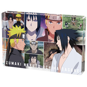 NARUTO うちはサスケ＆うちはイタチ 場面写アクリルブロック NARUTO うちはサスケ＆うちはイタチ 場面写アクリルブロック