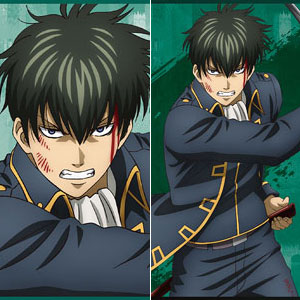 新劇場版 銀魂 -吉原大炎上- 描き下ろし 土方十四郎 戦いへver. インスタントカメラ風イラストカード2枚セット