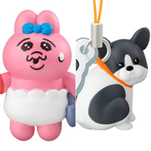 おぱんちゅうさぎとわんころマスコット ビスケットつき 10個入りBOX (食玩・仮称)