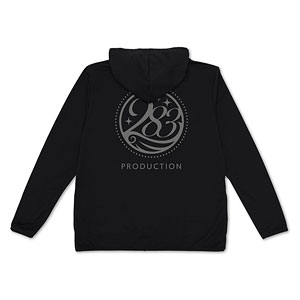 アイドルマスター シャイニーカラーズ 283プロダクション 薄手ドライパーカー/BLACK-L