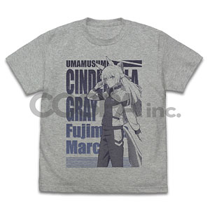 アニメ『ウマ娘 シンデレラグレイ』 オグリキャップ Tシャツ/MIX GRAY