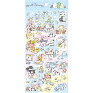 SE72201 サンエックスユニバース 「サンエックスタウン」 シール