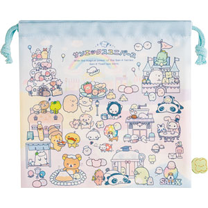 CA87001 サンエックスユニバース 「サンエックスタウン」 巾着
