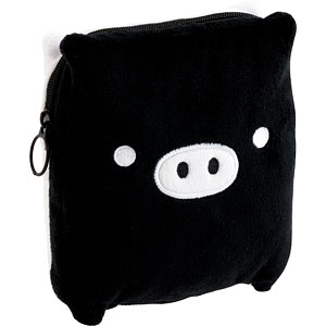 CA87303 サンエックスユニバース ぬいぐるみポーチ モノクロブー