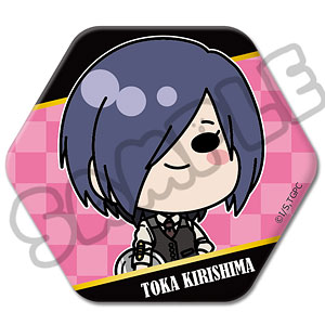 TVアニメ『東京喰種トーキョーグール』六角形缶バッジMA(金木研)あんて