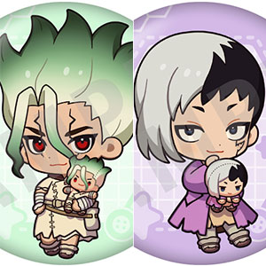 「Dr.STONE」 だっこシリーズ トレーディング缶バッジ 6個入りセット