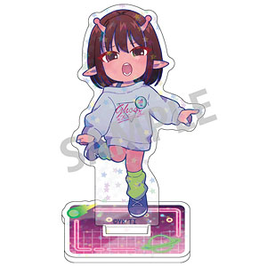 銀河特急 ミルキー☆サブウェイ ホログラムミニアクリルスタンド チハル 描き起こし第2弾