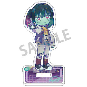 銀河特急 ミルキー☆サブウェイ ホログラムミニアクリルスタンド マキナ 描き起こし第2弾