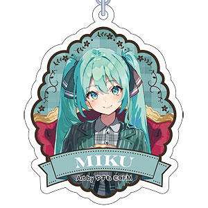 初音ミクシリーズ ホログラムアクリルキーホルダー 初音ミク