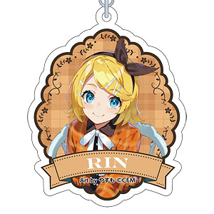 初音ミクシリーズ ホログラムアクリルキーホルダー 鏡音リン