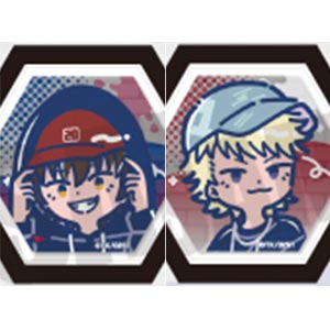 TVアニメ『ダイヤのA actII-SS-』れとぽぷ 第3弾 六角ミニキャンバスマグネット 14個入りBOX