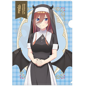 「五等分の花嫁*」 クリアファイル 小悪魔シスターver.(中野三玖)