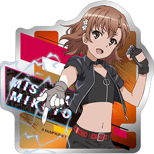 とある科学の超電磁砲 メタルステッカー 御坂美琴B