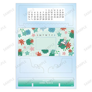 BanG Dream！ 青葉モカ Botania 卓上アクリル万年カレンダー