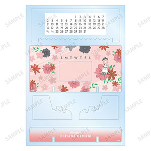 BanG Dream！ 上原ひまり Botania 卓上アクリル万年カレンダー