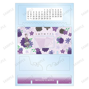 BanG Dream！ 湊友希那 Botania 卓上アクリル万年カレンダー