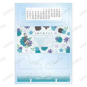 BanG Dream！ 氷川紗夜 Botania 卓上アクリル万年カレンダー