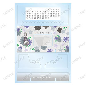 BanG Dream！ 白金燐子 Botania 卓上アクリル万年カレンダー