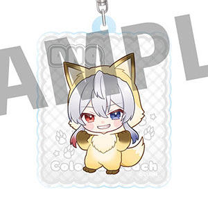 カラフルピーチ ミニキャラアクリルキーホルダー どぬく