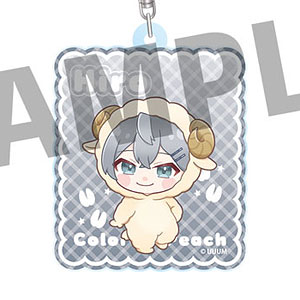 カラフルピーチ ミニキャラアクリルキーホルダー ヒロ
