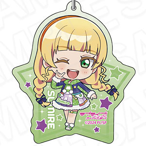 ラブライブ！スーパースター！！ ホログラムキーホルダー 平安名すみれ イルミネーション デフォルメ ver.