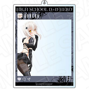 TVアニメ『ハイスクールD×D HERO』 SNS風アクリルキーホルダー 塔城小猫 ボンテージ ver.