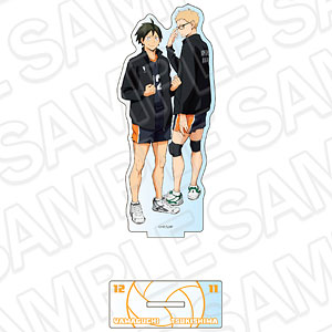 アニメ「ハイキュー！！」 オーロラアクリルフィギュア 月島蛍・山口忠