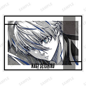 TVアニメ『ブルーロック』 凪誠士郎 Ani-Art BLACK LABEL 第2弾 A3マット加工ポスター