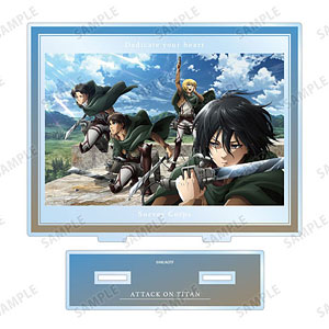 TVアニメ『進撃の巨人』 集合 雑誌イラスト BIGアクリルスタンド ver.A