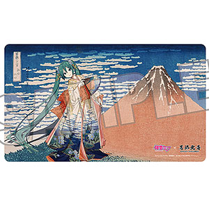 初音ミク×葛飾北斎 iXima デスクマット 凱風快晴