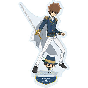 アクリルスタンド「家庭教師ヒットマンREBORN！」113/リボーン＆沢田綱吉 騎士Ver.(描き下ろしイラスト)