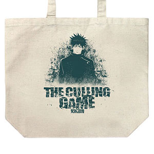 呪術廻戦 死滅回游 伏黒恵 ラージトート/NATURAL