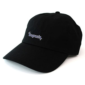 学園アイドルマスター Begrazia 刺繍ローキャップ/BLACK