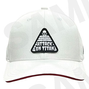 進撃の巨人 キャップ ホワイト