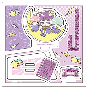 アクリルスタンドプレート「金色のガッシュ！！×サンリオキャラクターズ」08/レイラ×リトルツインスターズ(コラボイラスト)