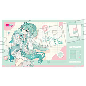 キャラクター・ボーカル・シリーズ01 初音ミク 初音ミク ミクハグシリーズ デスクマット フラワーVer.