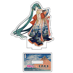 初音ミク×葛飾北斎 iXima ダイカットアクリルスタンド 凱風快晴