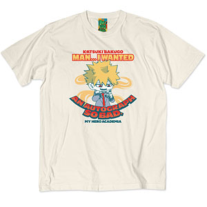 アニメ『僕のヒーローアカデミア』 第1弾 第二次決戦編 シーンイラストTシャツ 2(サイン欲しかったんだよな) アイボリー L