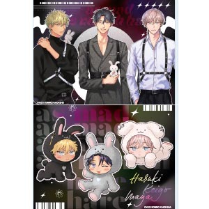 アクリルカード「三月の兎たち」01/公式＆描き下ろしイラスト 6個入り