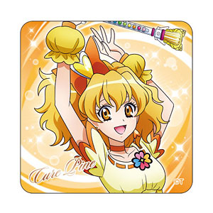 フレッシュプリキュア　キュアパイン　ジャンボタオル フレッシュプリキュア！ アクリルスタンド／キュアパイン