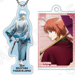銀魂 トレーディングアクリルキーホルダー 和装×振り向き Ver. 12個入りBOX