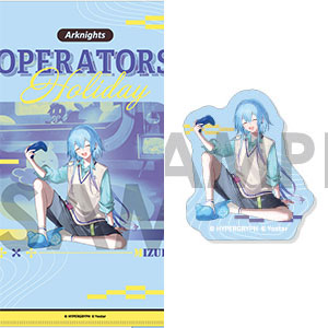 アークナイツ クリアファイル＆ダイカットステッカーセット～OPERATORS HOLIDAY 2～ ミヅキ