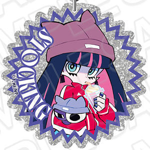 パンスト　ポリエステル　海外限定　アクリルキーホルダー New PANTY＆STOCKING with GARTERBELT ラメアクリルキーホルダー