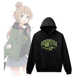 劇場版 ハイスクール・フリート 描き下ろし 納沙幸子 デート私服ver 着用 クラックプリントパーカー ユニセックス XXL