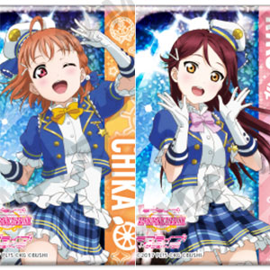 ラブライブ！スクールアイドルフェスティバル しかくいホログラム缶バッジコレクション Aqours 初期ver BOX