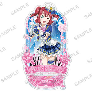 ラブライブ！スクールアイドルフェスティバル きらりんアクリルスタンド Aqours 初期ver. 黒澤ルビィ