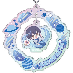 銀魂 アクリルキーホルダー ぱすてるぽっぷ 志村新八