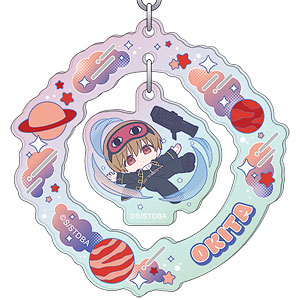 銀魂 アクリルキーホルダー ぱすてるぽっぷ 沖田総悟